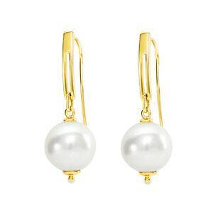 Freshwater pearl drop earrings